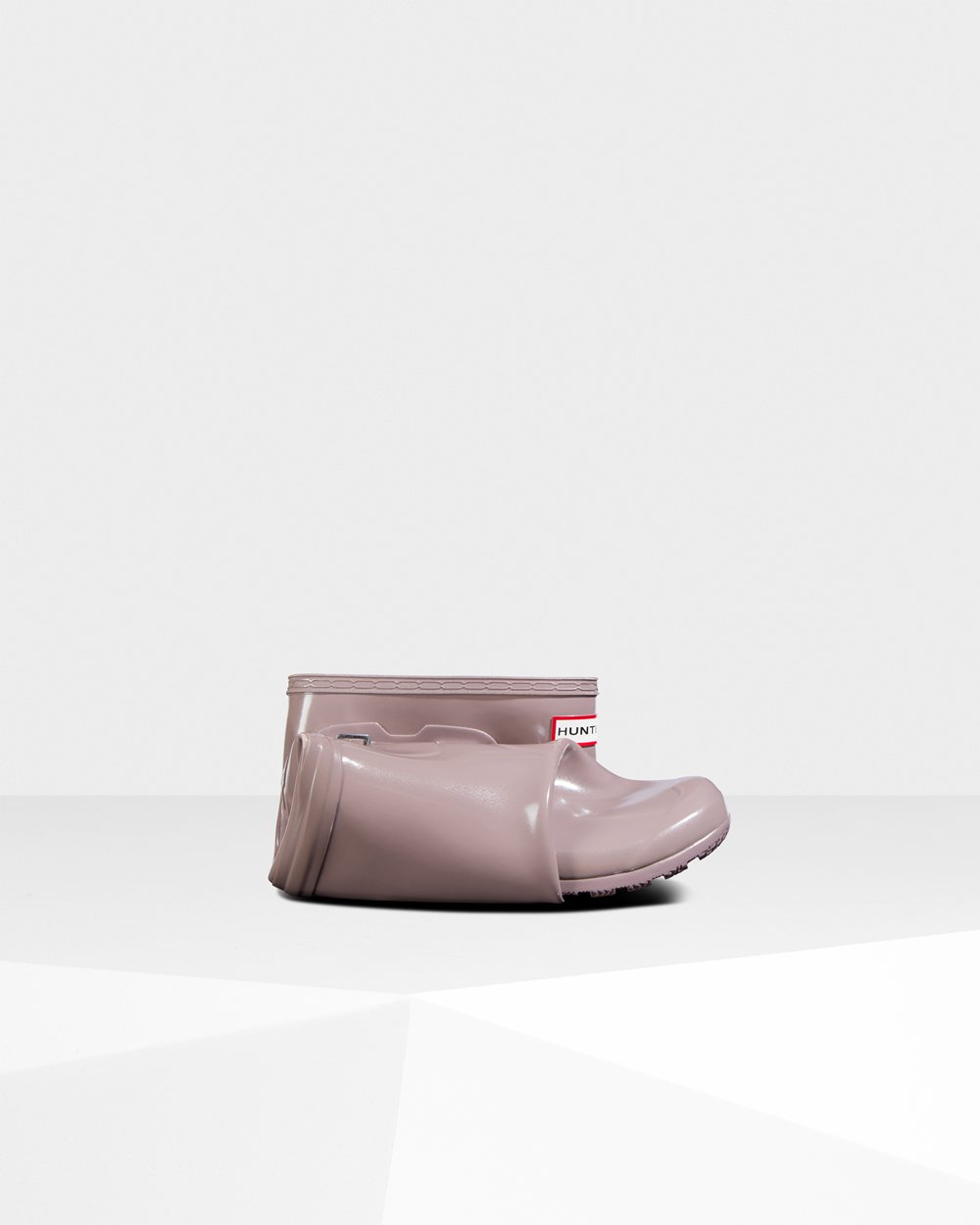 Galochas Curtas Hunter Feminina Roxo - Original Tour Foldable Gloss - 76SNFCHDX